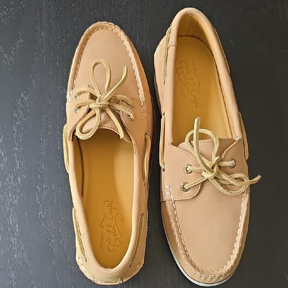 Sperry Gold Cup Women's Classic Tan Boat Shoes Size 7.5 - Picture 8 of 13